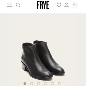 Size 8.5 Frye Carson Piping Bootie/Ankle Boot